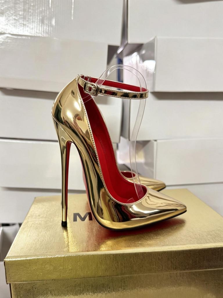 14CM Ψηλοτάκουνα Stiletto: Σέξι Παπούτσια Μεγάλων Μεγεθών για Νυχτερινά Κέντρα & Cross-Dressing