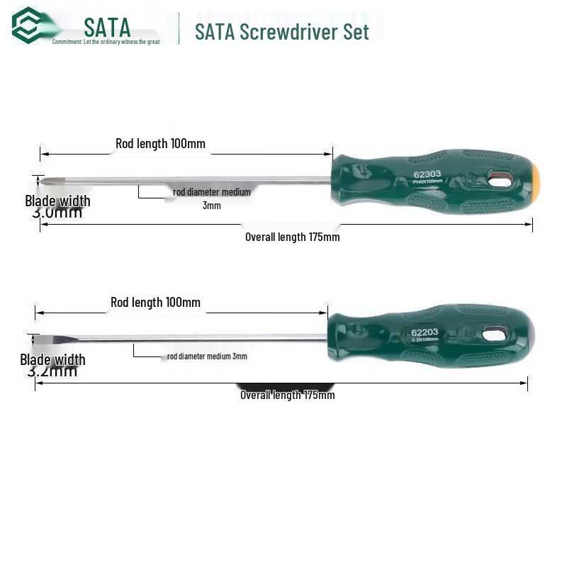 SATA Combination Screwdriver Set