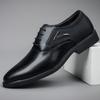 Fashion Luxury Formal Wedding Dress Gentleman Business 38~48 Suit Designer Flats Mens Casual Leather Italian Male Shoes for Men Loafers