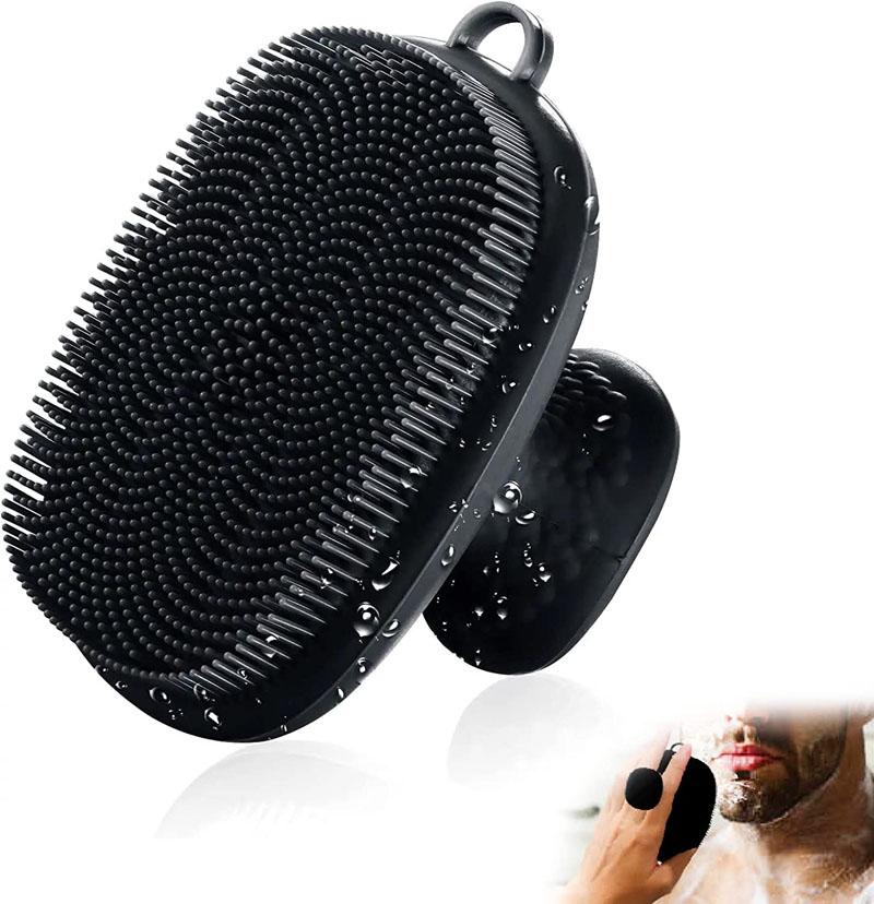 Silicone Face Scrubber for Men and Women Facial Cleansing Brush Silicone Face Wash Brush Manual Cleansing Skin Care Face Brush