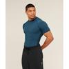 Gymshark Physique T shirT Gs sTealTh Blue Gs Deep peTrol Blue A4c6h Ud7p