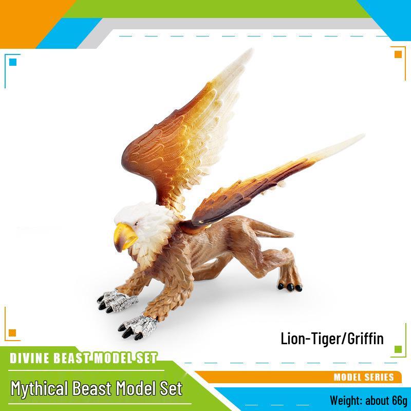 Трансграничные Симуляции Моделей Мифических Существ: Ледяной Дракон, Огненный Дракон, Ночной Охотничий Дракон, Боевой Дракон, Китайский Дракон-Украшение