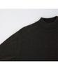 BELLIEF Merino Wool Moc-Neck Knit (Brown)