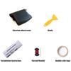 CARDAK DIY, piele artificială neagră, cusut manual, husă pentru volan de mașină pentru Mercedes Benz Vito 2010-2015 Viano W639 2006-2011