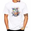 Watercolor Tiger Animal Print T Shirt Unisexs Clothing Funny White Tshirt Homme Harajuku Shirt Summer Fashion Tops Tee Shirt