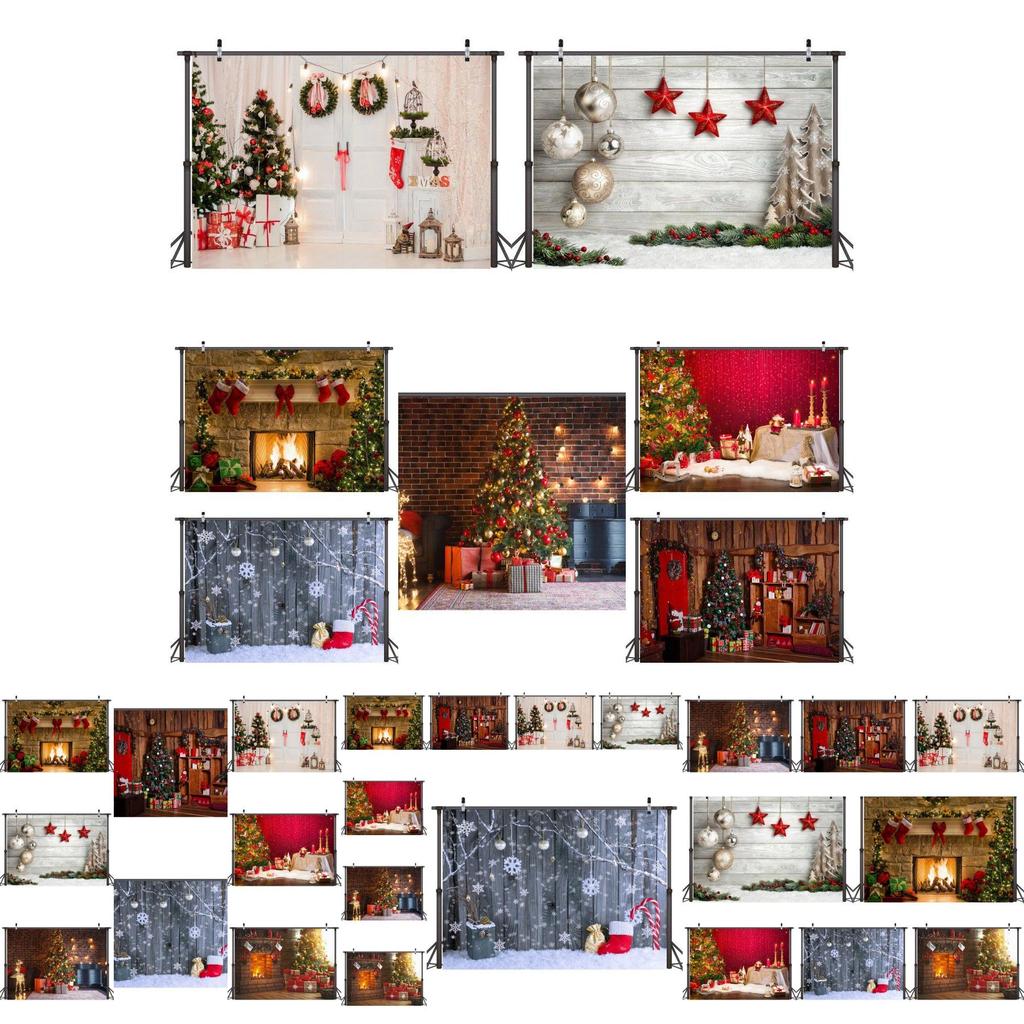 Lightweight Vinyl Christmas Photography Backdrop For Studio Xmas Shoots