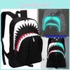 Versatile Black And Camouflage Oxford Cloth Backpack Featuring Luminous Design For Students And Casual Use With Usb Port