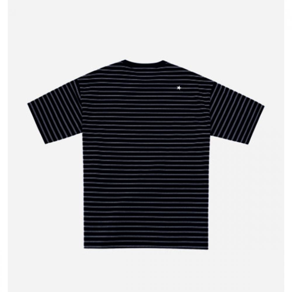 Converse STriped Logo Loose FiT T shirT Ucj690 695