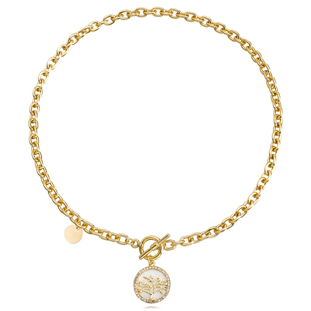 Collier Fritillaire Amour Croisé Collier Chaîne Pull Femme Accessoires Tendance