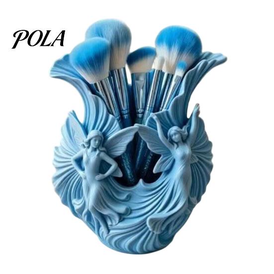 Creative Desktop Organizer 3D Printed Pen Holder, Fairies for Pens, Pencils, Makeup Brushes, Unique Desk Stationery Holder Minimalist Modern