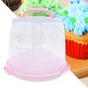 3 Tier 24 Portable Cupcake Container Cake Carrier Stand with Locking Lid & Handle Muffin Holder For Dome Box Pie Cookies