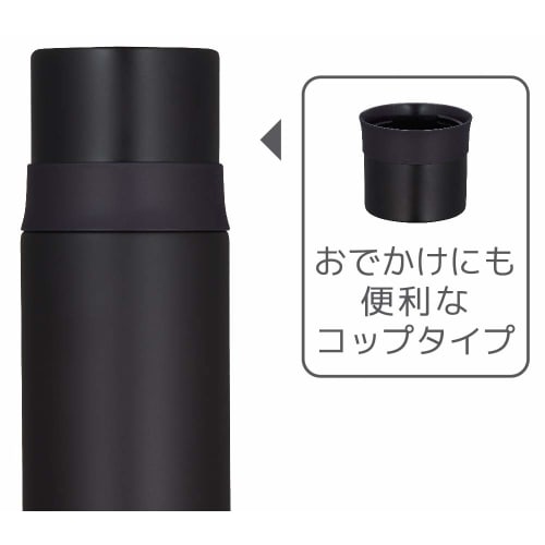 Thermos Stainless Steel Slim Water Bottle, Matte Black, 350ml, FFM-351, MTBK