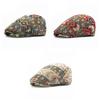 Painter Ethnic Style Berets Hat Adjustable Newsboy Flat Cap Fashion Retro Newsboy Caps  Male Female