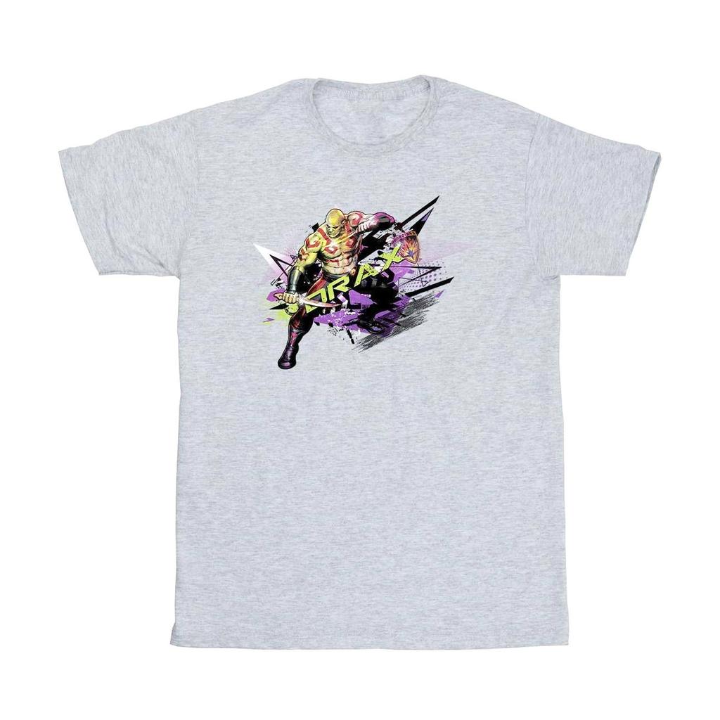 Marvel Herren Guardians Of The Galaxy Abstraktes Drax-T-Shirt