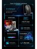 AI Voice-Controlled V18 Mouse: Three Modes for Translation, Speech-to-Text, and Wireless Control