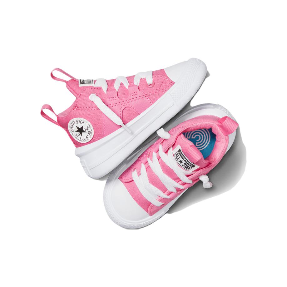Converse Chuck Taylor All Star Comfortable Durable Mid-Top Walking Shoes Baby Shoes Pink A06131C