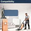 Vacuum Cleaner Dust Bags Disposable 20 Pack, Paper Filter Replacement Bags 55 x 18 cm for Household Dust Collection and Regular Cleaning Care