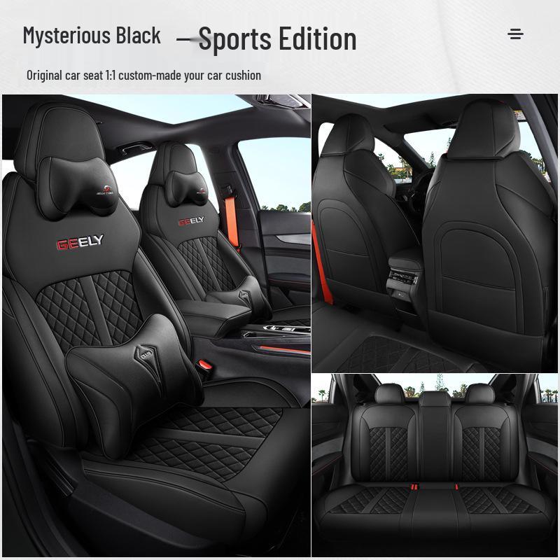 Binrui COOL Sports Car Full Surround Seat Cushion Set - All-Season Universal Fit