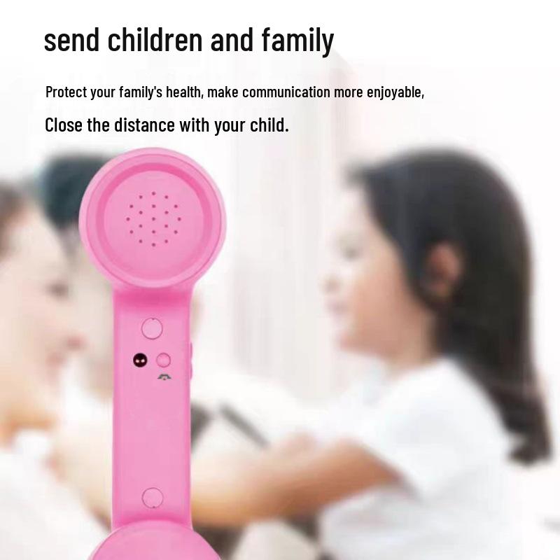Retro Telephone Style Type-C Plug Mobile Headset with External Microphone