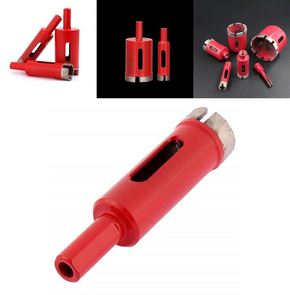 Brocas Diamantadas Soldadas a Vácuo Características Durabilidade de Longa Duração**