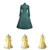 Howl's Moving Castle Sophie Women Buttoned Chest Dress Cosplay Uniform