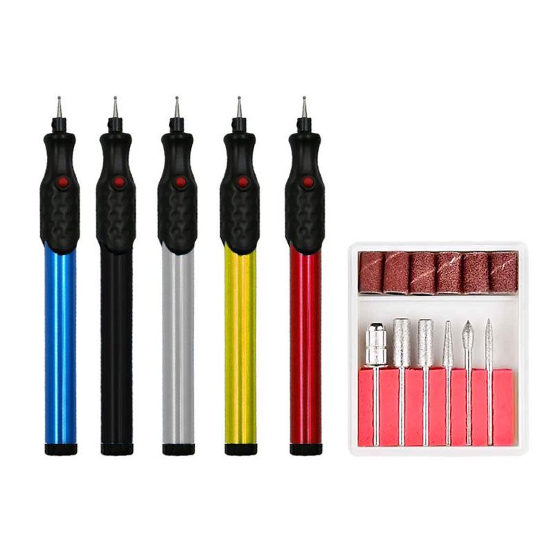 

Мини электрическая гравировальная ручка для стеклянных, металлических, каменных и деревянных поверхностей