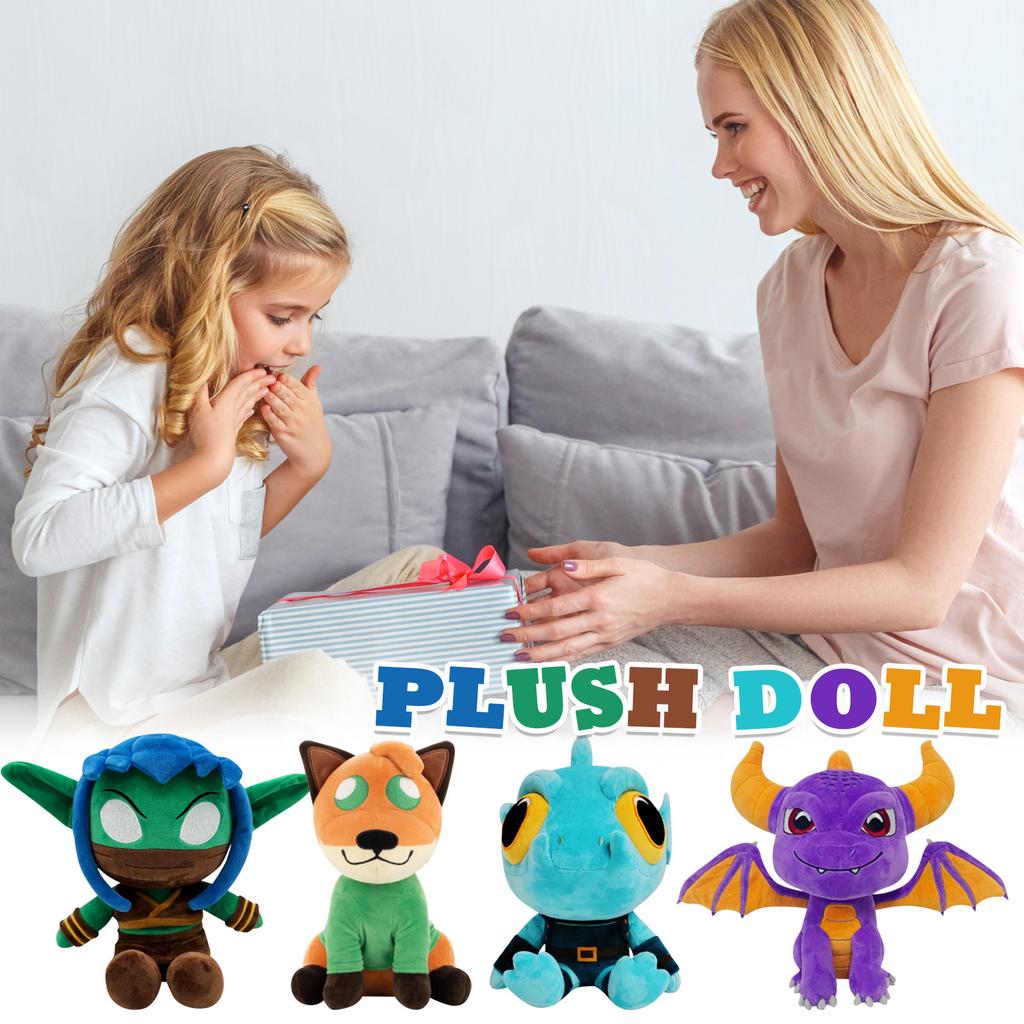 Plush Doll, Toy Gift, Cartoon , Children's Rag Doll, Children's Gift Pillow(No Standard)