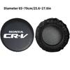 Universal Black Pvc Tire Cover For Cars Durable 0.7mm Thickness, Available In 14", 15", 16", 17" Sizes