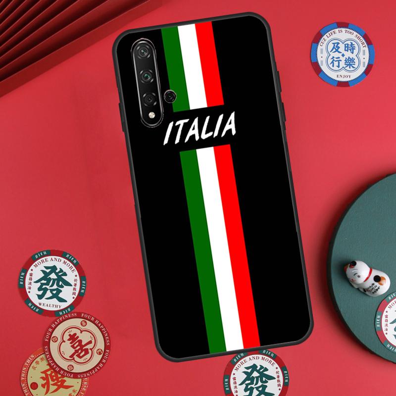 Italy Flag For Huawei Nova 12s 7i 8i 11i 12i Y73 Y70 Y90 Y60 Y72 Y61 Y91 9 10 SE P30 Pro P40 Lite Case