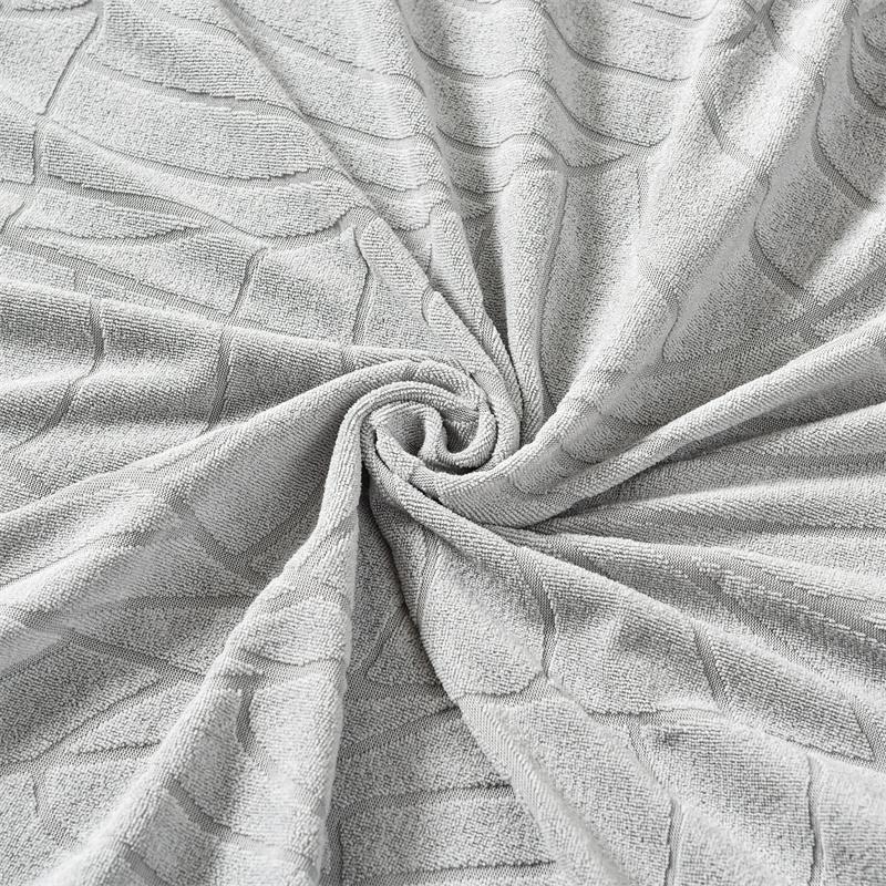 Elastic Jacquard Wing Chair Cover Stretch All-Inclusive Armchair Slipcovers Removable Single Sofa Protector Case For Living Room