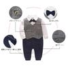 Fairy Baby Elf Baby Formal Layered Perfect for Baby and More Size Boy's Romper, Style, Weddings, Showers, (Gray, 66)