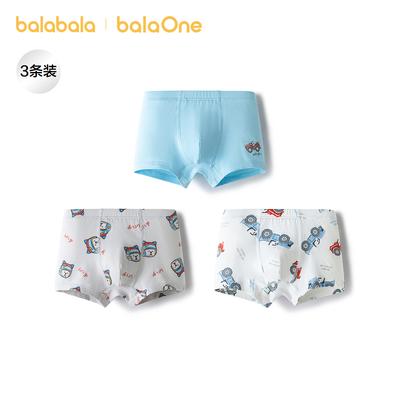 Bala Baby Underwear Flat Corner Pure Cotton Children's Four Corner Shorts