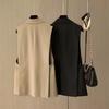 Frühling Herbst Elegant Minimalistisch Damen Oberbekleidung Anzugjacke Weste