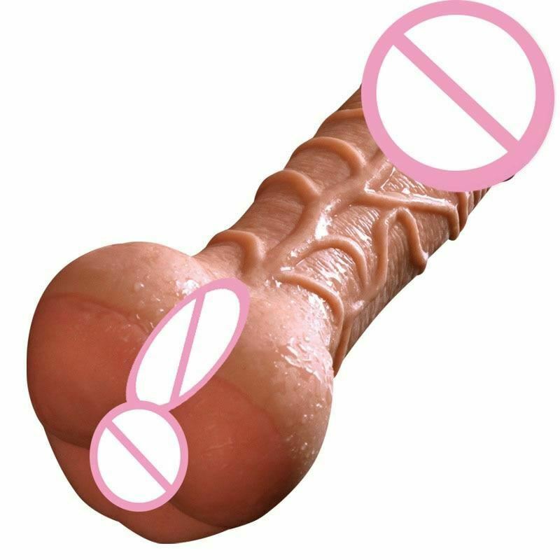Realistic Big Dildo For Women With Anal Sex Male Masturbator  Sleeve Large Dildos