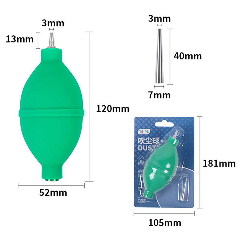 Gumový nástroj na čištění a odstraňování prachu Mini pumpa Čistič Foukání vzduchu Pro objektiv fotoaparátu Mobilní telefon Klávesnici Hodinky Tablet Obvody