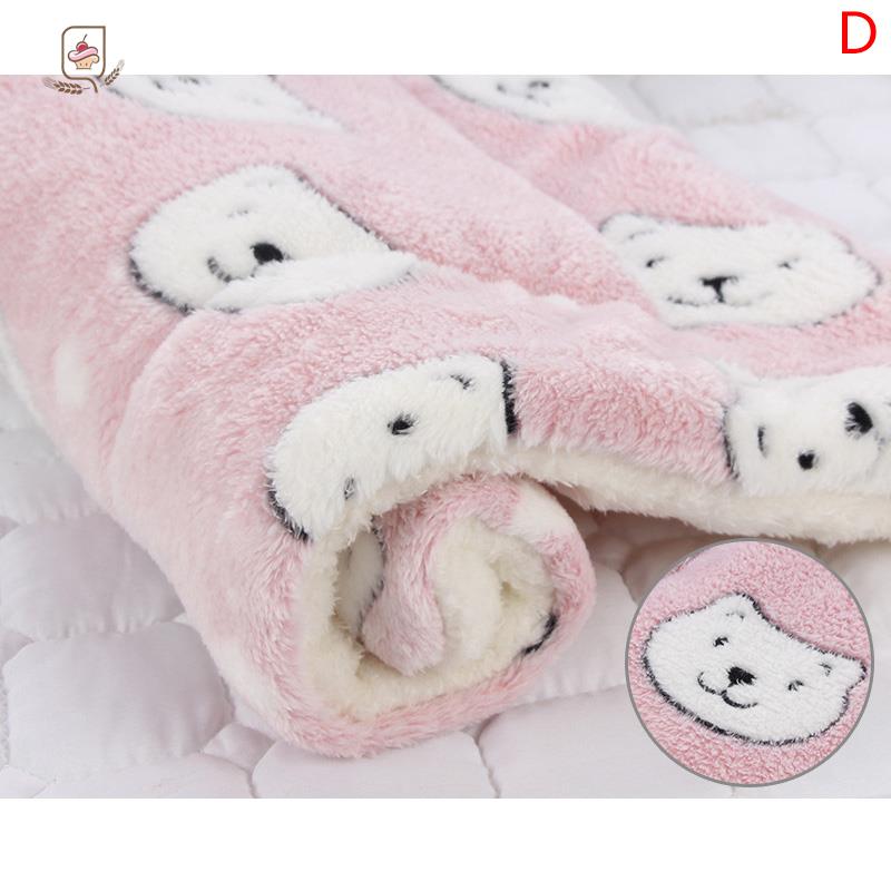 Soft Fluffy Pet Dog Blanket Cute Star Printing Pet Mat Warm Breathable Skin Friendly Cats And Dogs Bed Blanket Pet Supplies
