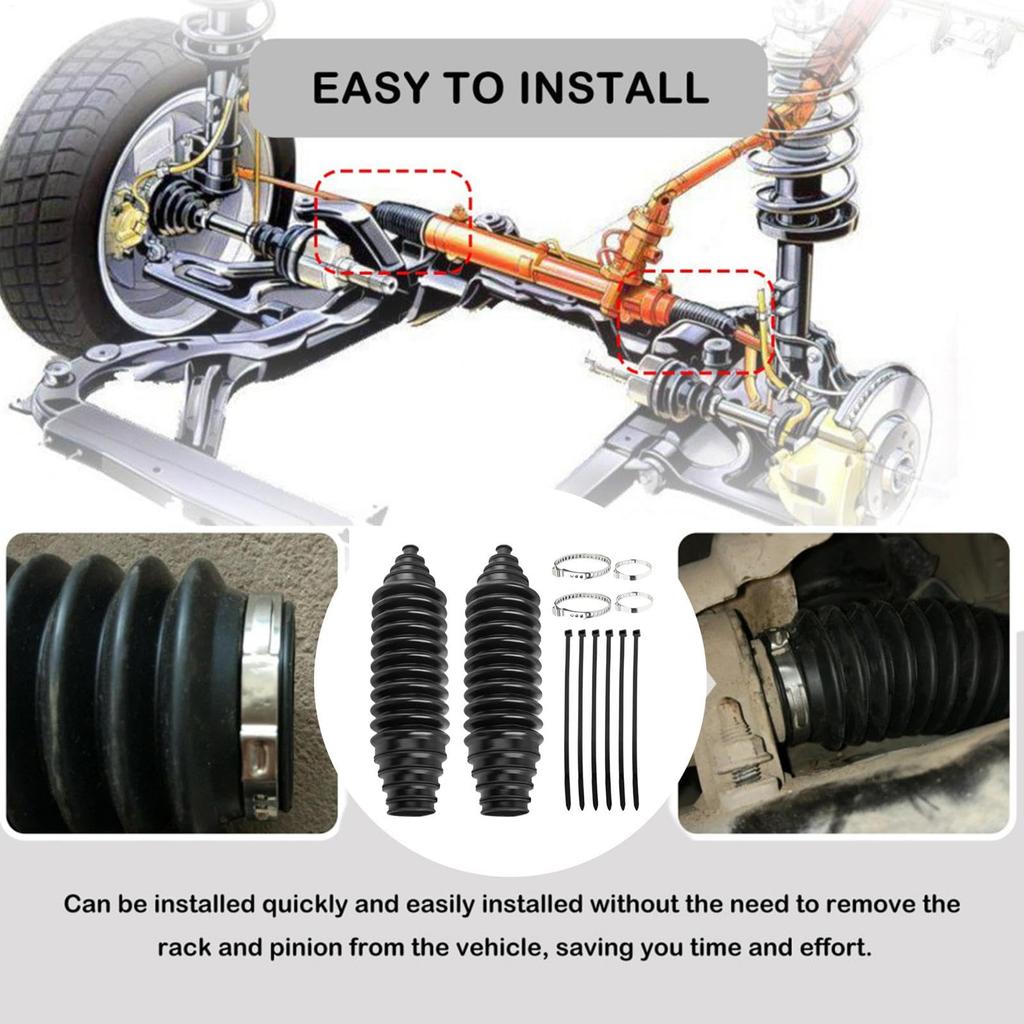 Steering Rack Boots - Compatible Steering Rack, Universal Steering Rack Boots | Steering Rack