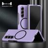 Compatible Samsung ZFOLD/ZSFLIP Magnetic Frosted Foldable Phone Case Skin-feel W25/24 Set