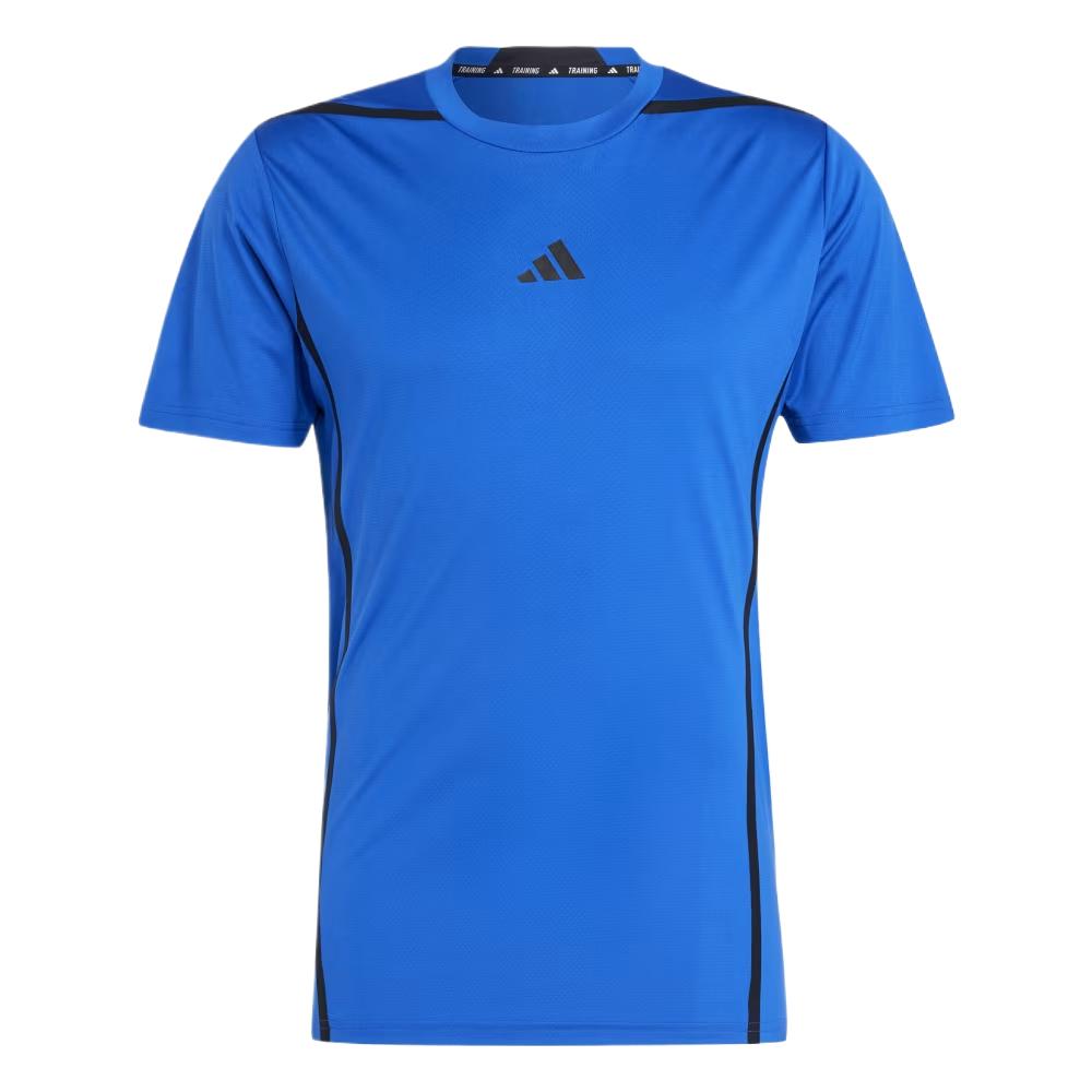 

Adidas D4T PS Tee Comfortable Versatile Simple Fashion Solid Color Short Sleeve T-Shirt Men Tops Blue JJ1354 M