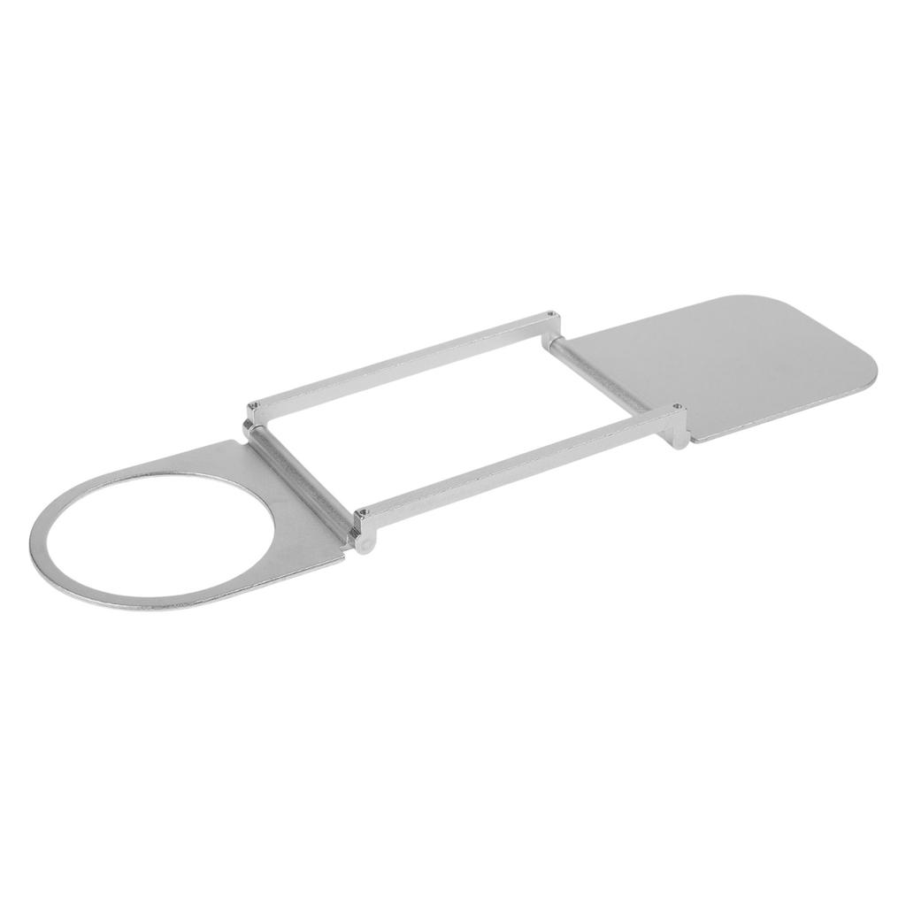 1Pcs Portable Coffee Machine Bracket Adjustable Stainless Steel Coffee Machine Bracket For Outdoor Use Deep Space 12.3*7.7*1cm