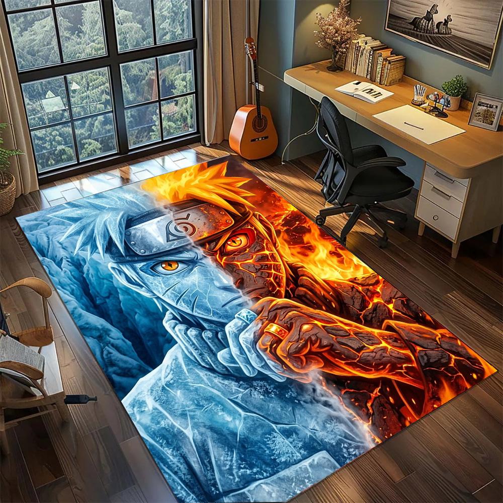 

Akatsuki Organization Rug Carpet Large Area Rug Non Slip Washable Floor Mat for Gamer Room Decor 60x90cm
