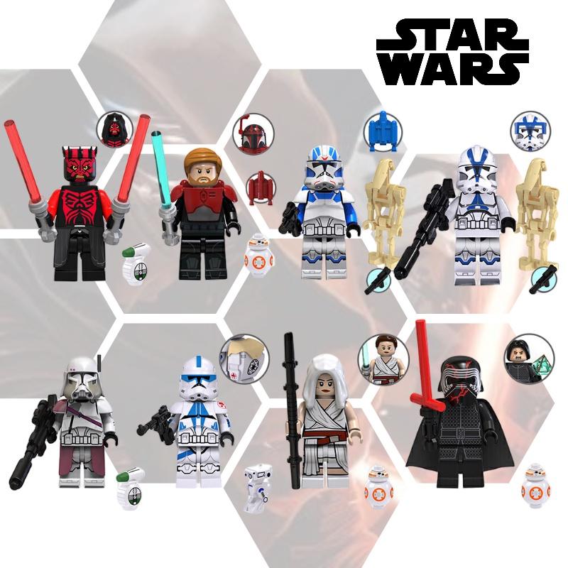 Tv6104 Futuristic Series Commander Ray Kylo Ren Building Block Toy Abs Plastic Diy 0-38 Pieces