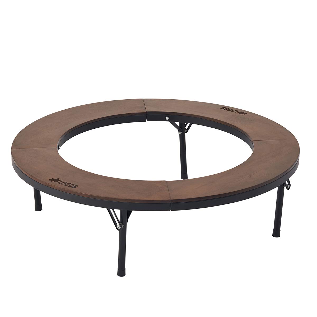 

LOGOS Iron Wood Hearth Circle Table L 81064106