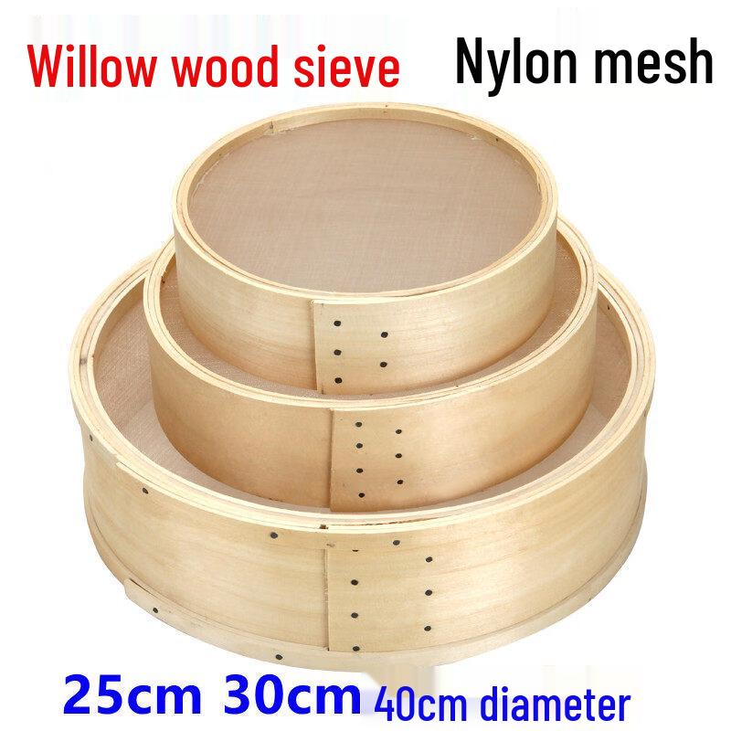 Wooden Flour Sifter