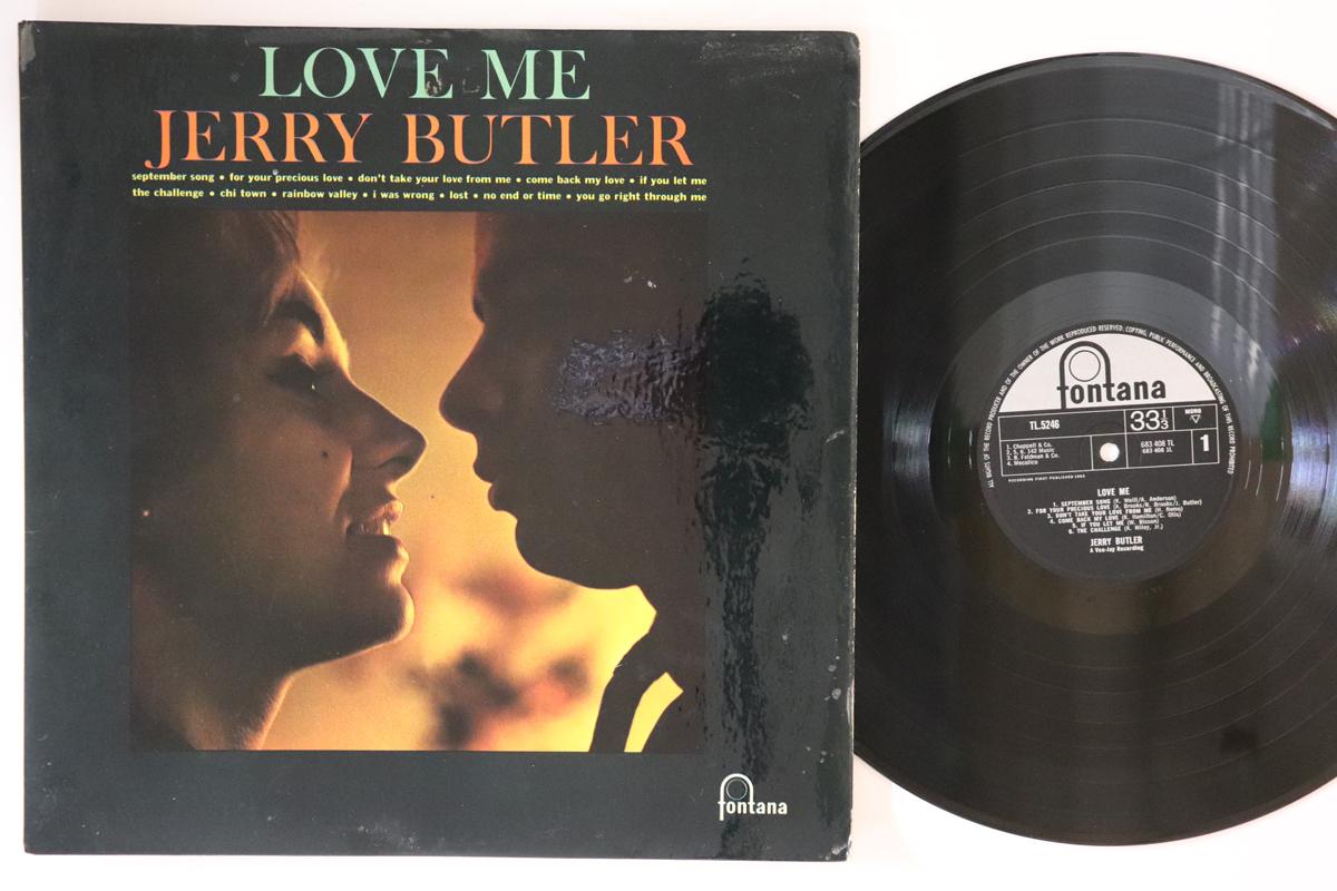 

LP Record JERRY BUTLER Love Me TL5246 FONTANA 1963 UK SoulFunk Used