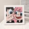 High-End Diamond Painting Diy Van Gogh Starry Sky Cat Creative Handmade Toy Table Decoration Diamond Painting With Frame