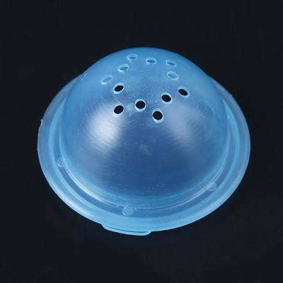DIY Plastic Hamster Tunnel External Tube Stopper Plug End Cap Cover Interface Fitting Cage Baffle Accessories with Ventilated Holes Pet Supplies