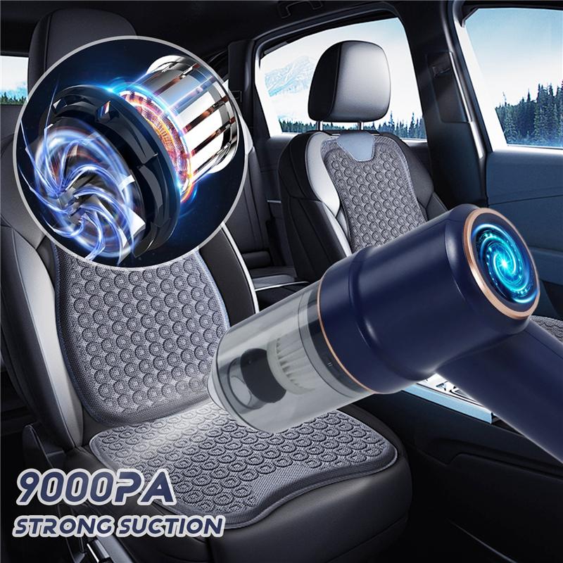 A96I-Handheld Vacuum Cleaner For Car And Home Wireless Portable Dry Wet Mini Vacuum Cleaner Dust Sand Cleaning Machine