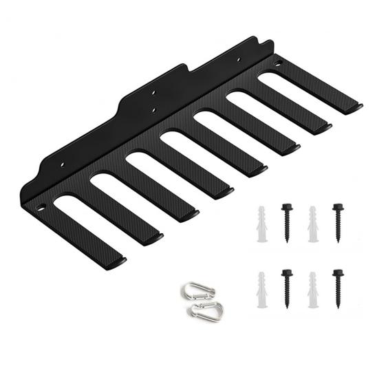 Wall Mount Barbell Storage Bracket Strong Load-bearing Sturdy Construction Easy Installation