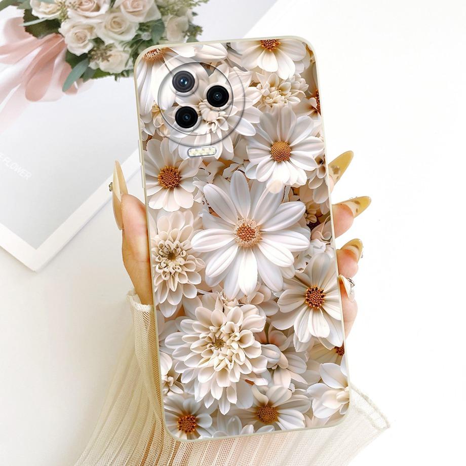 Fashion Painting Phone Case For Infinix Note 12 Pro 12 G96 12i Note12 2023 VIP Funda Soft Silicone Bow Pattern Cartoon Cat Cover